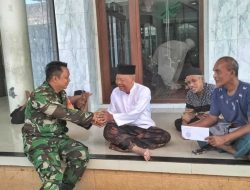 Bincang Santai Dengan Penuh Makna, Babinsa Kemlayan Komsos Dengan Takmir Masjid.