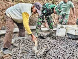 Ini Dia Sosok Mbah Kasidi Yang Turut Mensukseskan TMMD 127 Di Desa Kembang Jatipurno