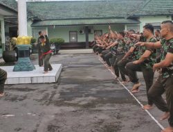 Asah Ketangkasan dan Jiwa Ksatria, Prajurit Kodim 0724/Boyolali Tempah Diri Lewat Latihan Pencak Silat Militer
