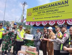 Pastikan Mudik Aman dan Lancar, Kasdim Boyolali Bersama Forkopimda Cek Kesiapan Pos Pam Lebaran