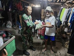 Babinsa Koramil 12/Simo Tebar Berkah Ramadhan, Zakat Fitrah Disalurkan Langsung ke Rumah Warga