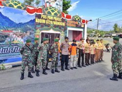 Kodim Wonogiri Dirikan Pos Pengamanan Arus Mudik Lebaran Dijalur Selatan