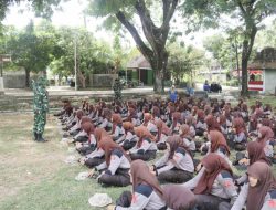 Koramil Jenar Latih Ketarunaan SMK dengan Materi Pendidikan Karakter dan P5